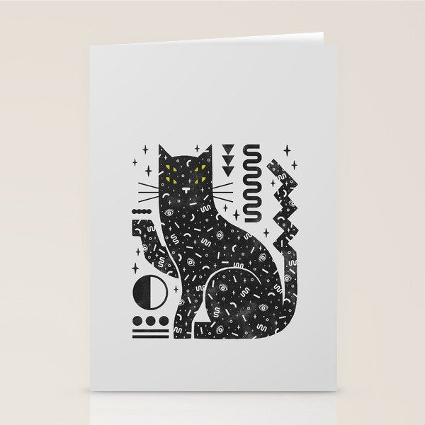 Magic Cat Stationery Card Gallery Image 2