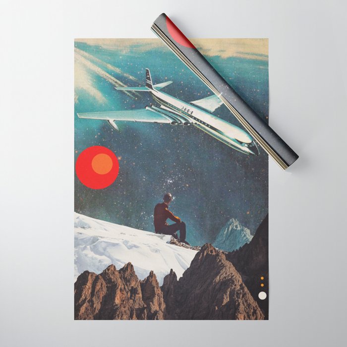 RetroVoyager Wrapping Paper Gallery Image 1