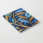 Decorative Floral Leaf Notebook Gallery Image 2