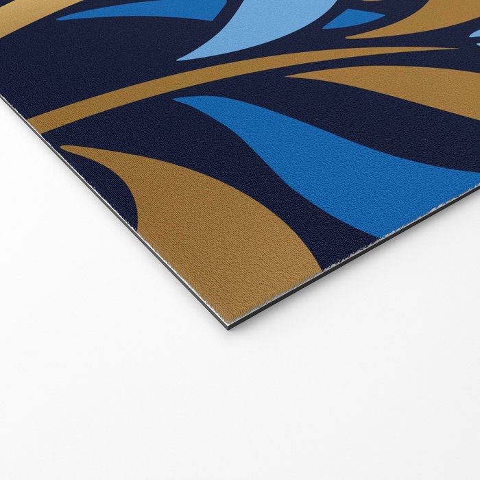 Decorative Floral Leaf Welcome Mat Gallery Image 2