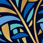 Decorative Floral Leaf Coffee Mug Gallery Image 2