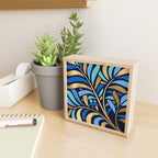 Decorative Floral Leaf Mini Art Print Gallery Image 2