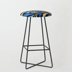 Decorative Floral Leaf Stool Gallery Image 1