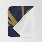 Decorative Floral Leaf Throw Blanket Gallery Image 3