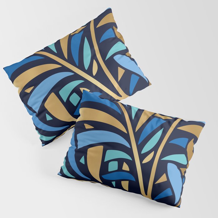 Decorative Floral Leaf Pillow Sham Gallery Image 3