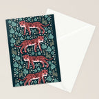 Safari Tiger by Andrea Lauren  Stationery Card Gallery Image 2