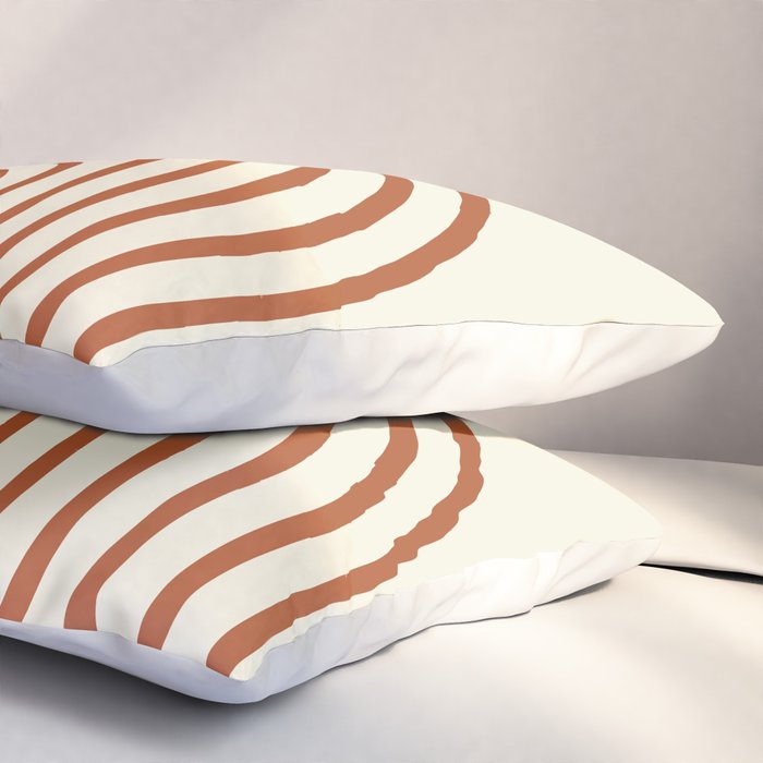 Full moon rainbow Pillow Sham Gallery Image 3