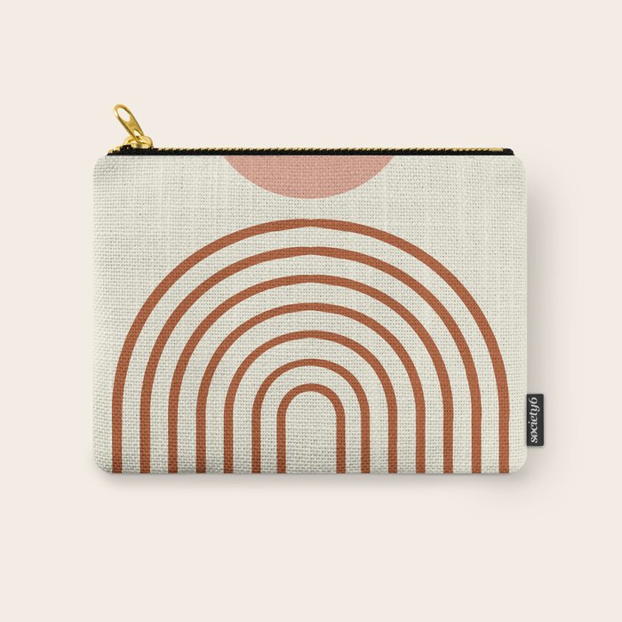 Full moon rainbow Carry All Pouch Gallery Image 1