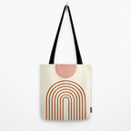 Full moon rainbow Tote Bag Gallery Image 2