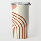 Full moon rainbow Travel Mug Gallery Image 2