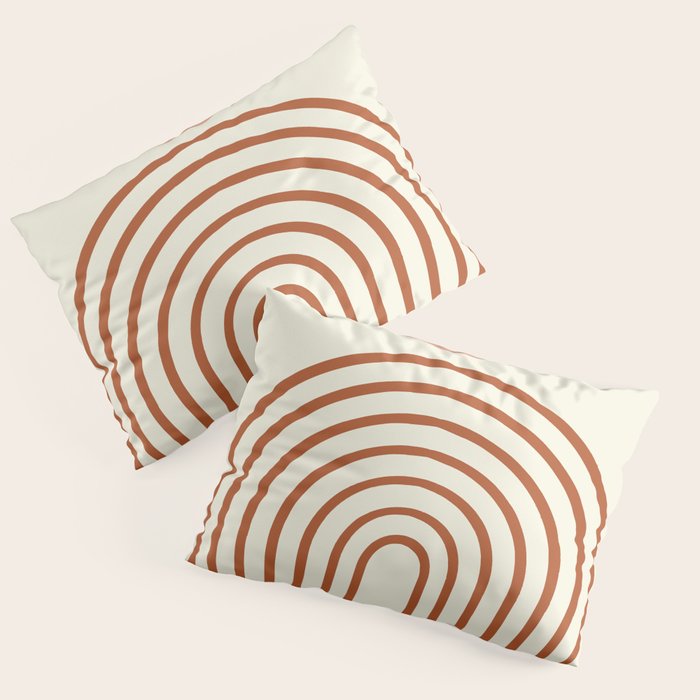 Full moon rainbow Pillow Sham Gallery Image 3