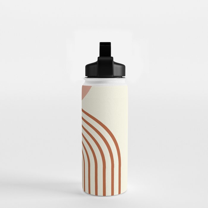 Full moon rainbow Water Bottle Gallery Image 2