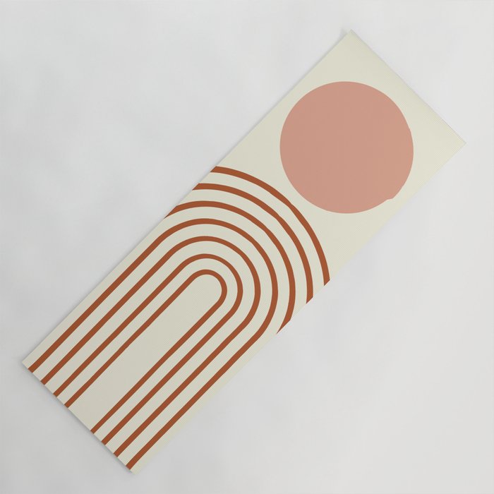 Full moon rainbow Yoga Mat Gallery Image 1