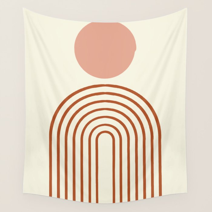 Full moon rainbow Wall Tapestry Gallery Image 4