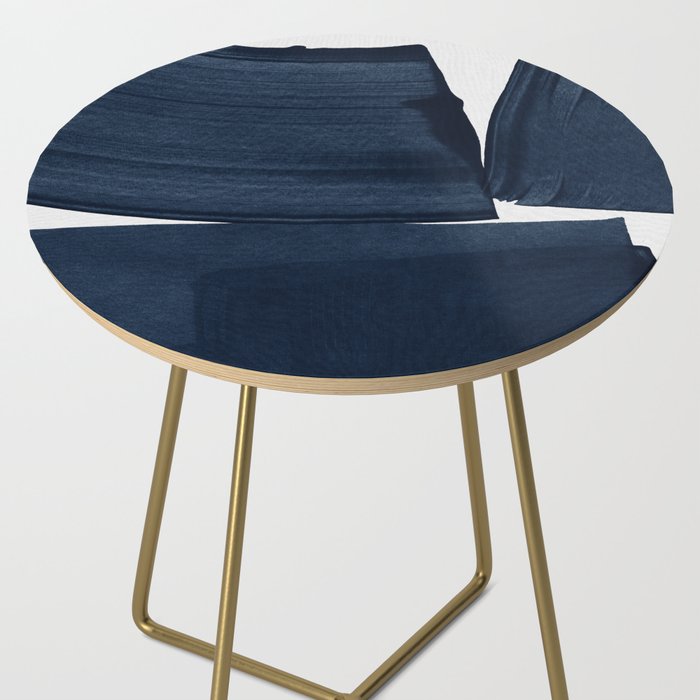 Minimalist Painting Blue I, Navy Decor Side Table Gallery Image 2
