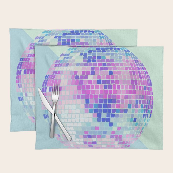 Disco Ball â Indigo Placemat Gallery Image 1