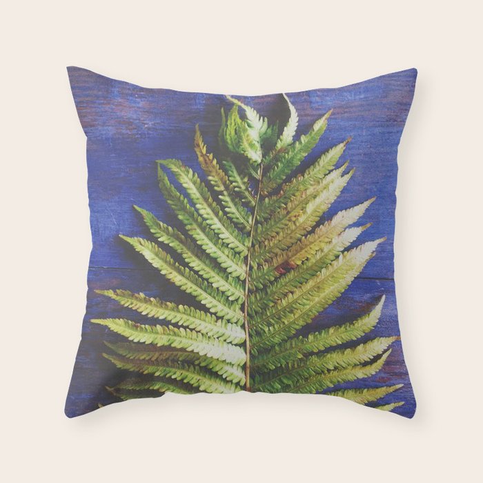 Fern Throw Pillow Gallery Image 1