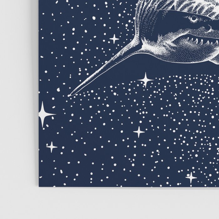 Starry Shark Poster Gallery Image 3