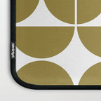 Mid Century Modern Geometric 04 Flat Gold Laptop Sleeve Gallery Image 3