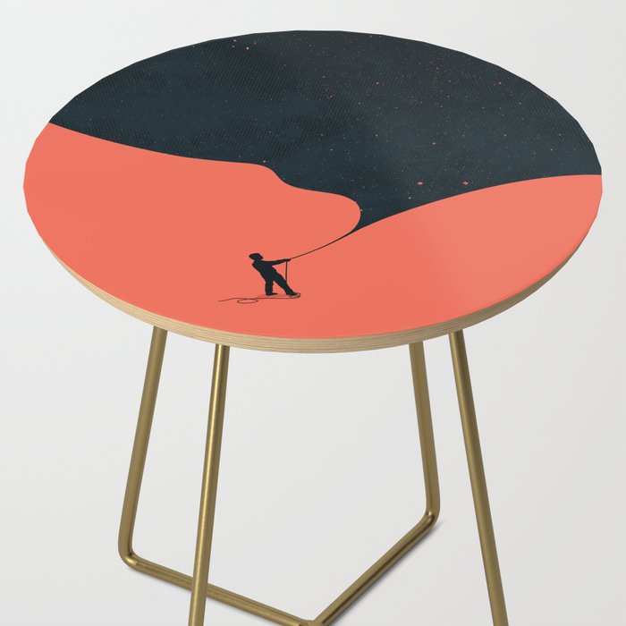 Night fills up the sky Side Table Gallery Image 2