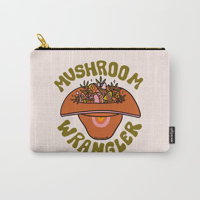 Mushroom Wrangle Carry All Pouch Gallery Image 1