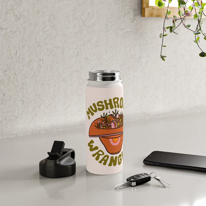 Mushroom Wrangle Water Bottle Gallery Image 4