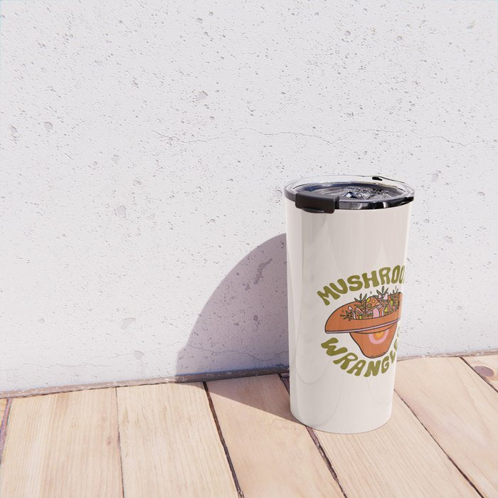 Mushroom Wrangle Travel Mug Gallery Image 4