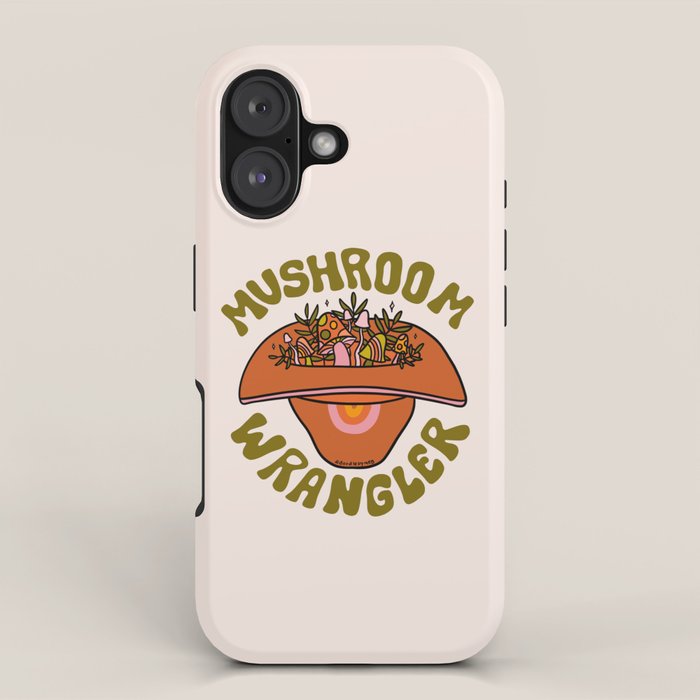 Mushroom Wrangle iPhone Case Gallery Image 1