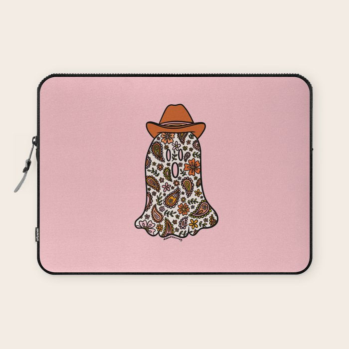 Cowboy Ghost Laptop Sleeve Gallery Image 1