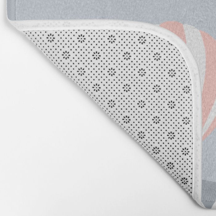 Hot air balloons over snowy mountains Bath Mat Gallery Image 2