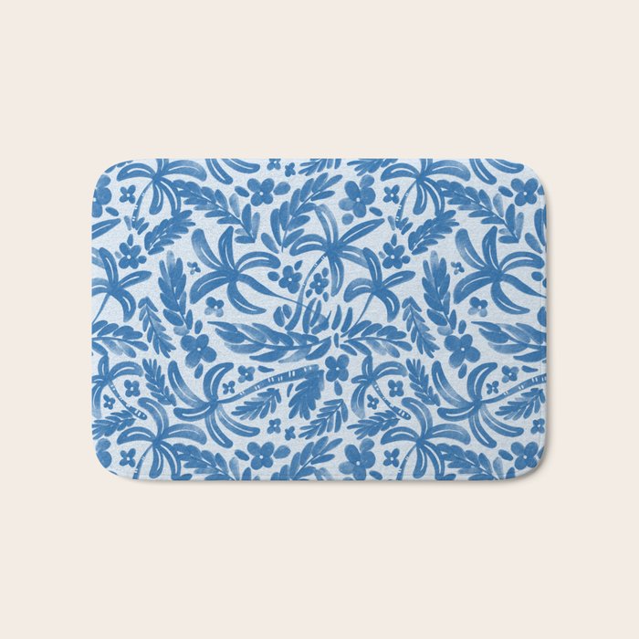Tropical Palms Breeze Bath Mat Gallery Image 1