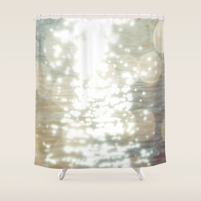 Sun glitter - afterglow Shower Curtain Gallery Image 1