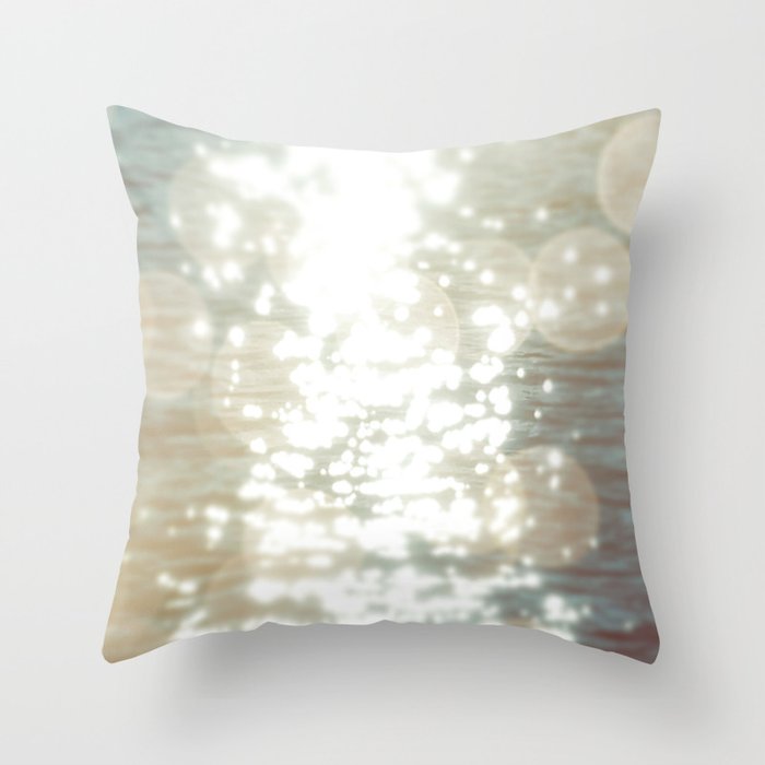 Sun glitter - afterglow Throw Pillow Gallery Image 6