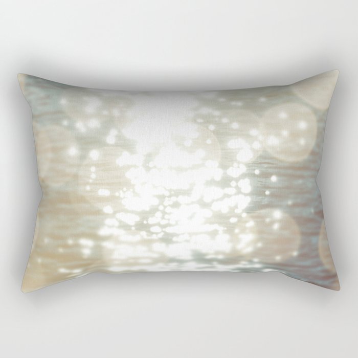 Sun glitter - afterglow Rectangular Pillow Gallery Image 1