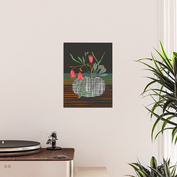 midcentury botanical Poster Gallery Image 2