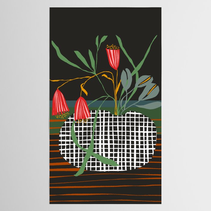 midcentury botanical Tablecloth Gallery Image 2