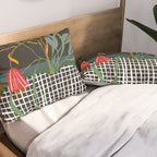 midcentury botanical Pillow Sham Gallery Image 2
