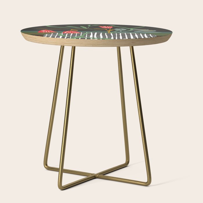 midcentury botanical Side Table Gallery Image 1
