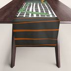 midcentury botanical Table Runner Gallery Image 1
