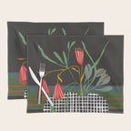 midcentury botanical Placemat Gallery Image 1