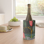 midcentury botanical Wine Chiller Gallery Image 4