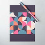 Mid Century Geometric 22 Wrapping Paper Gallery Image 1