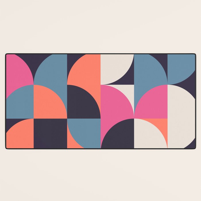 Mid Century Geometric 22 Desk Mat Gallery Image 3