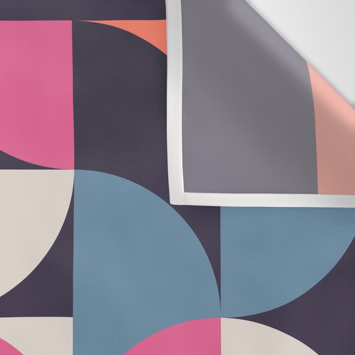 Mid Century Geometric 22 Wall Tapestry Gallery Image 3