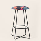 Mid Century Geometric 22 Stool Gallery Image 1