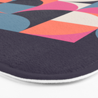 Mid Century Geometric 22 Bath Mat Gallery Image 3