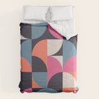 Mid Century Geometric 22 Comforter Gallery Image 6
