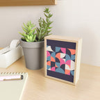 Mid Century Geometric 22 Mini Art Print Gallery Image 2