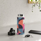 Mid Century Geometric 22 Water Bottle Gallery Image 4