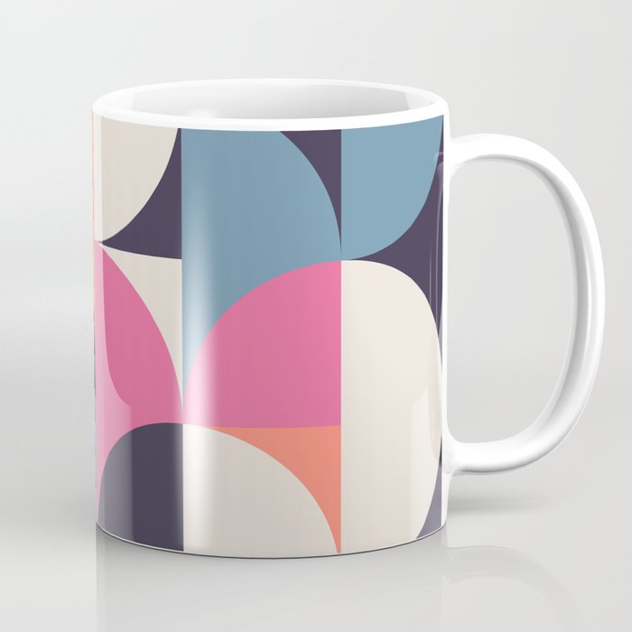 Mid Century Geometric 22 Coffee Mug Gallery Image 1
